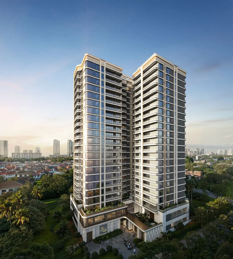 Capital Heights luxury apartment towers exterior view with modern architecture and landscaped surroundings in Nairobi