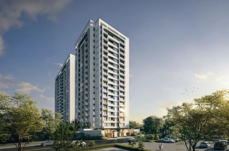 Riara One Residency modern apartments exterior in Kilimani Nairobi along Riara Road